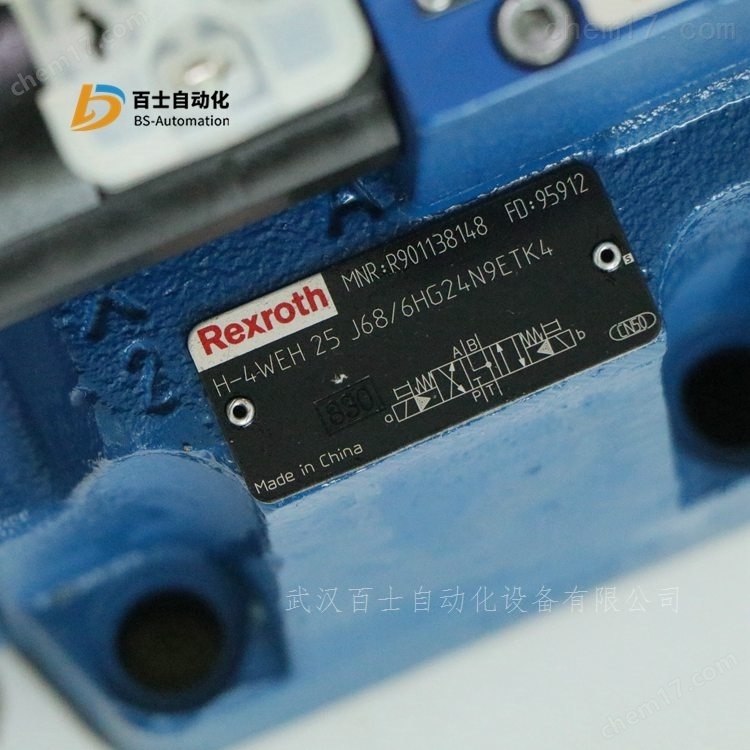 力士乐电液换向阀H-4WEH25J68/6HG24N9ETK4