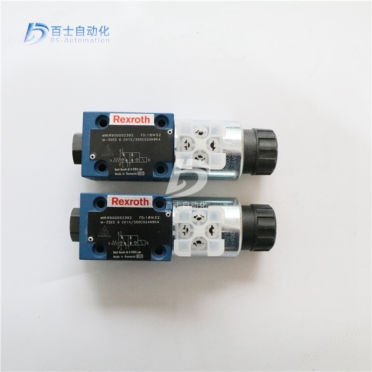 力士乐电磁阀座M-3SED6CK1X/350CG24N9K4